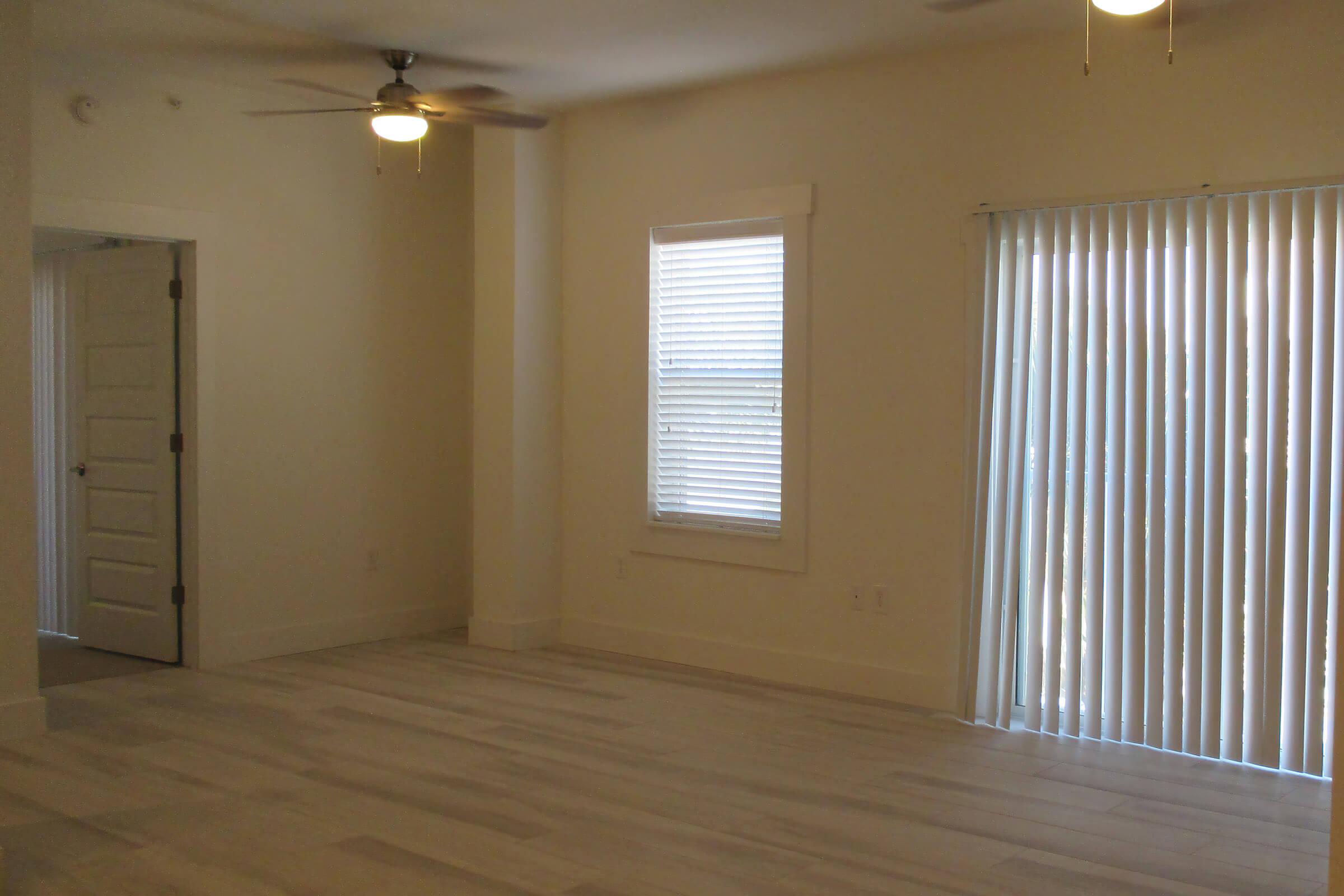 a room with a wooden floor