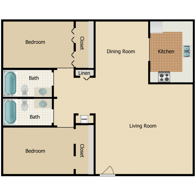 Floor plan image of Cypress