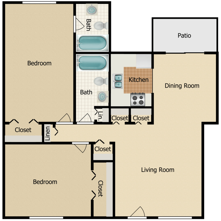 Floor plan image of Hawthorn