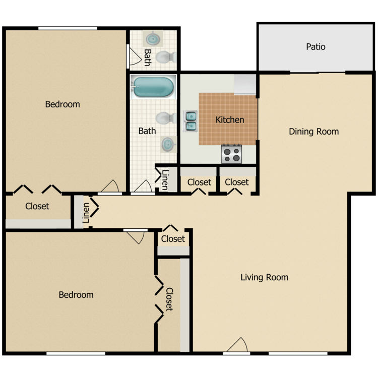 Floor plan image of Sycamore