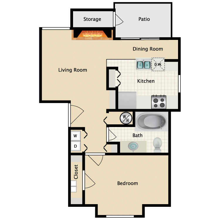 Floor plan image of Alder