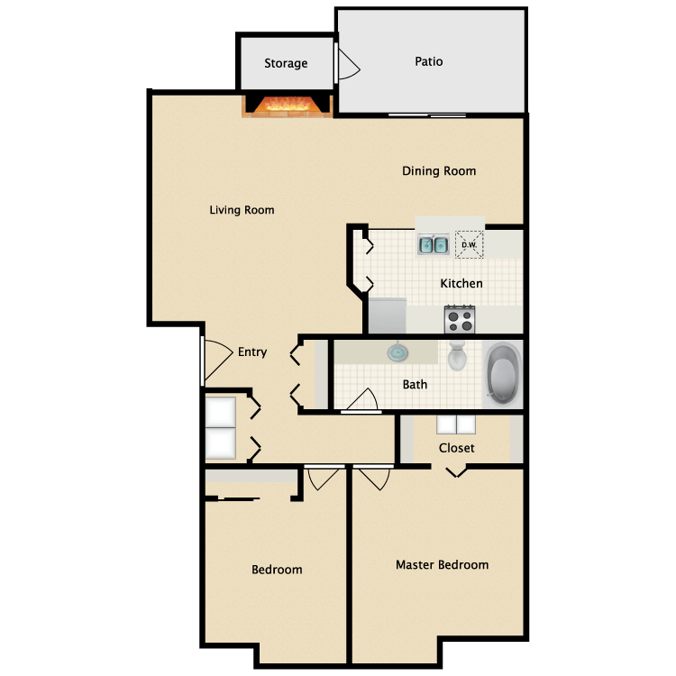 Floor plan image of Birch