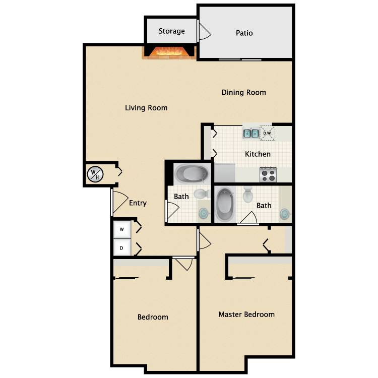 Floor plan image of Cedar