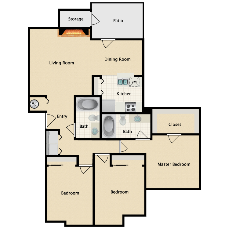 Floor plan image of Dogwood