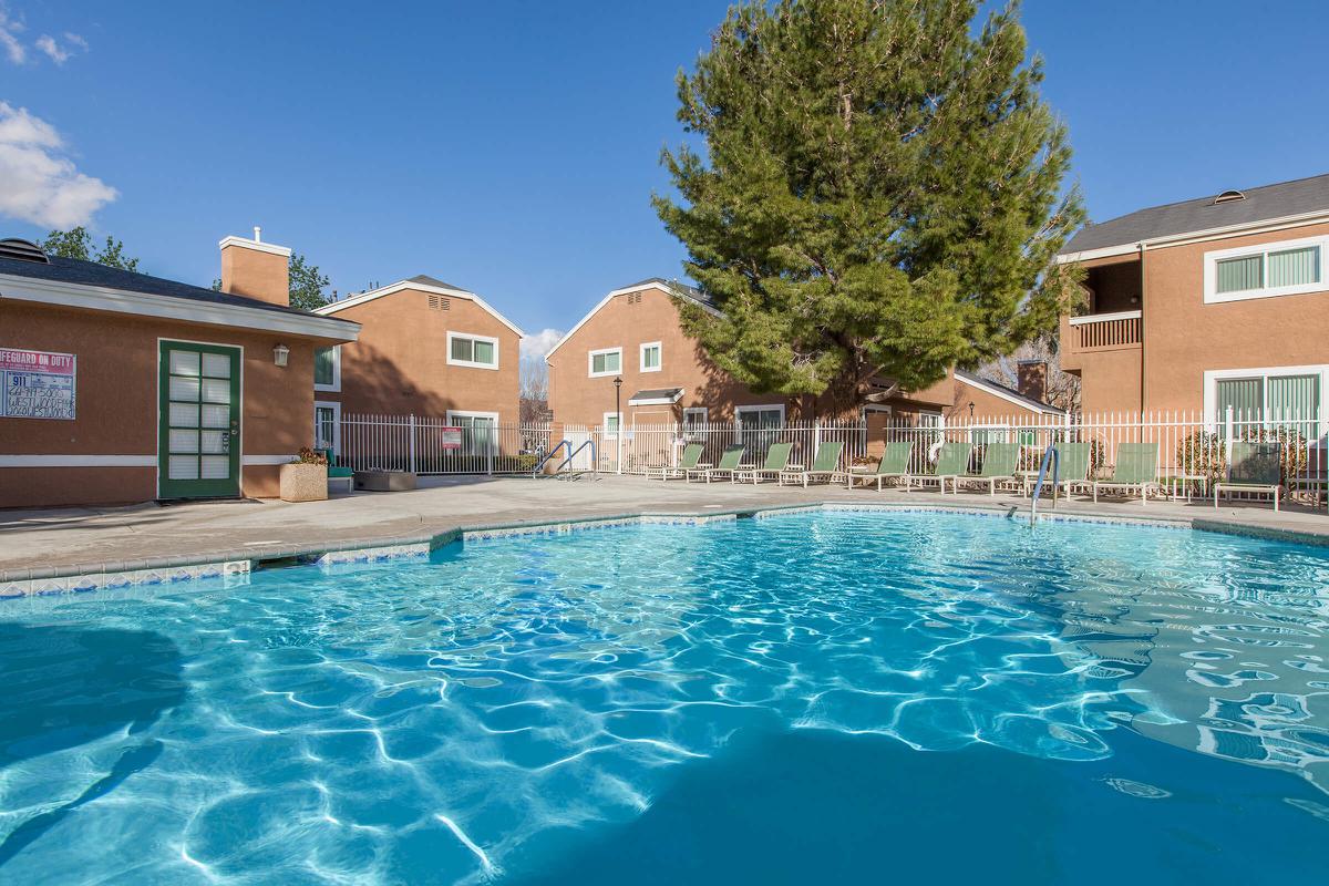 a large pool of water