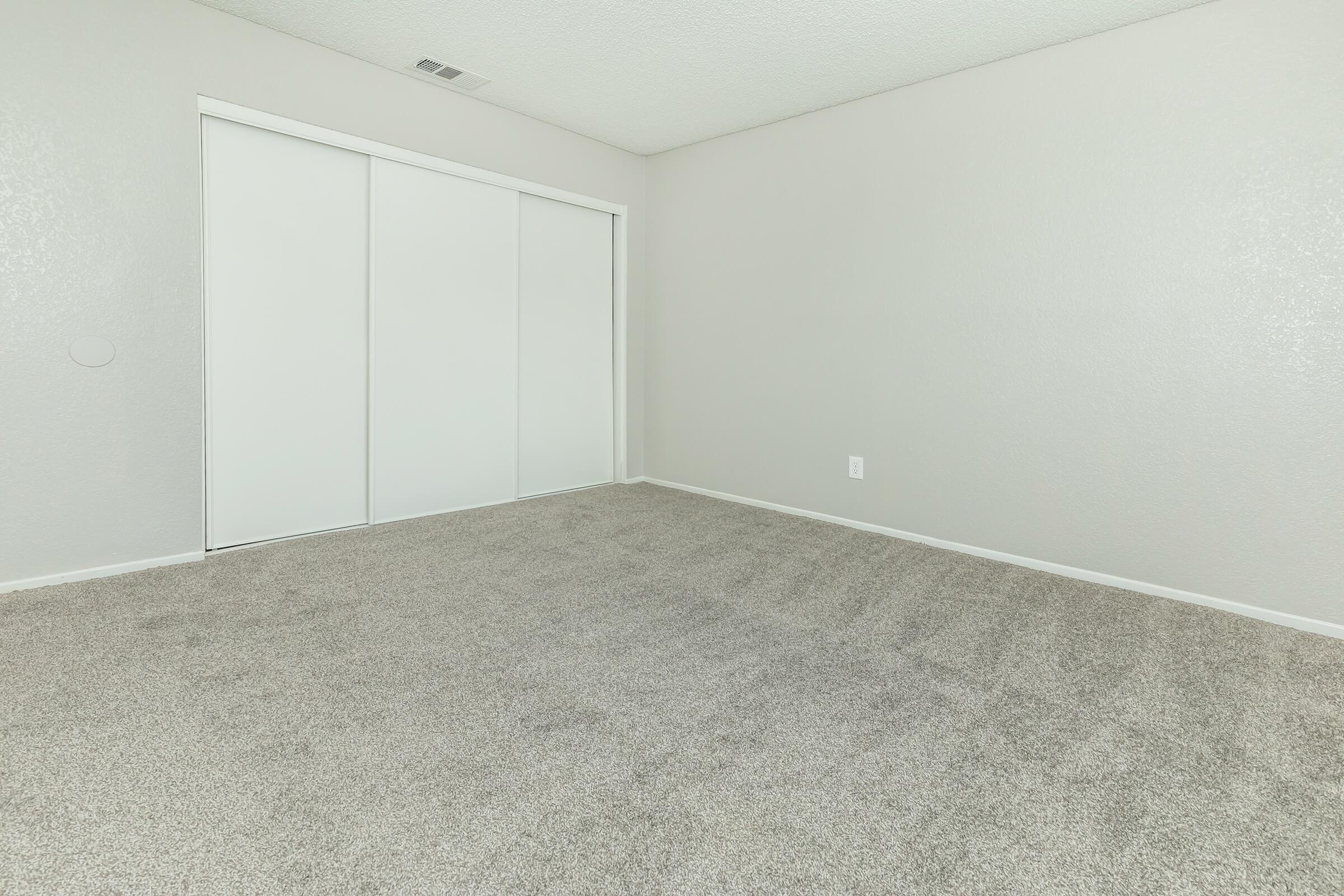 a close up of an empty room