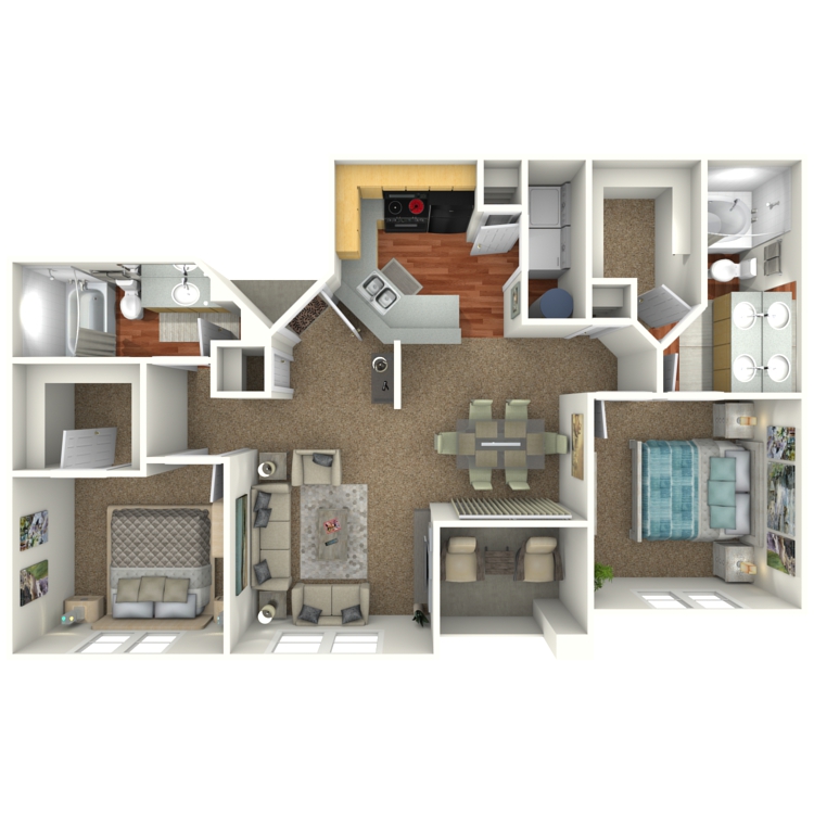 Floor plan image of Red Rock