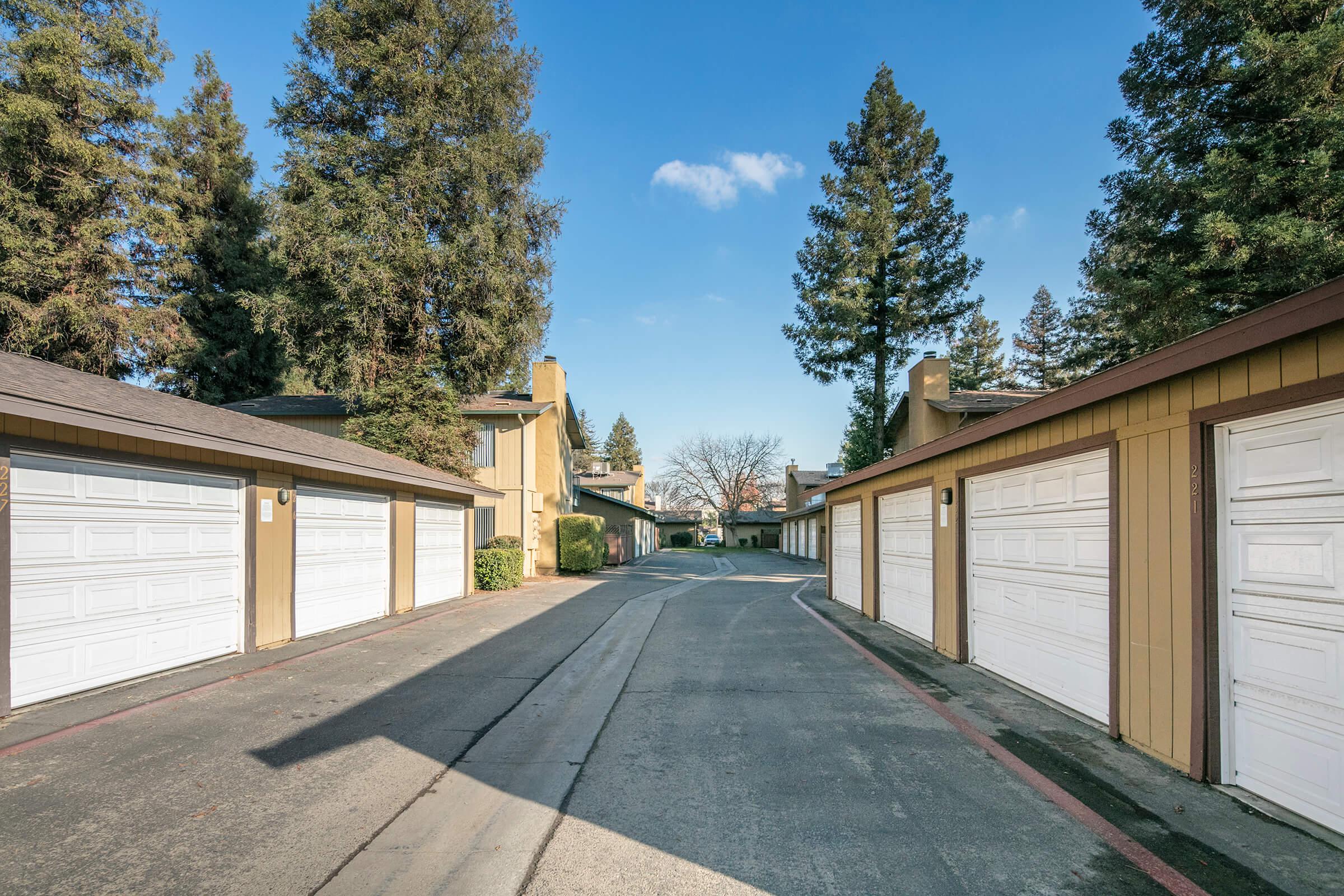 GARAGES AVAILABLE