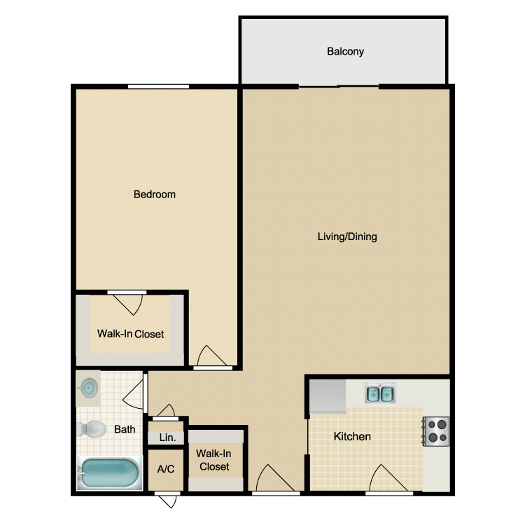 Floor plan image of Crescent Moon