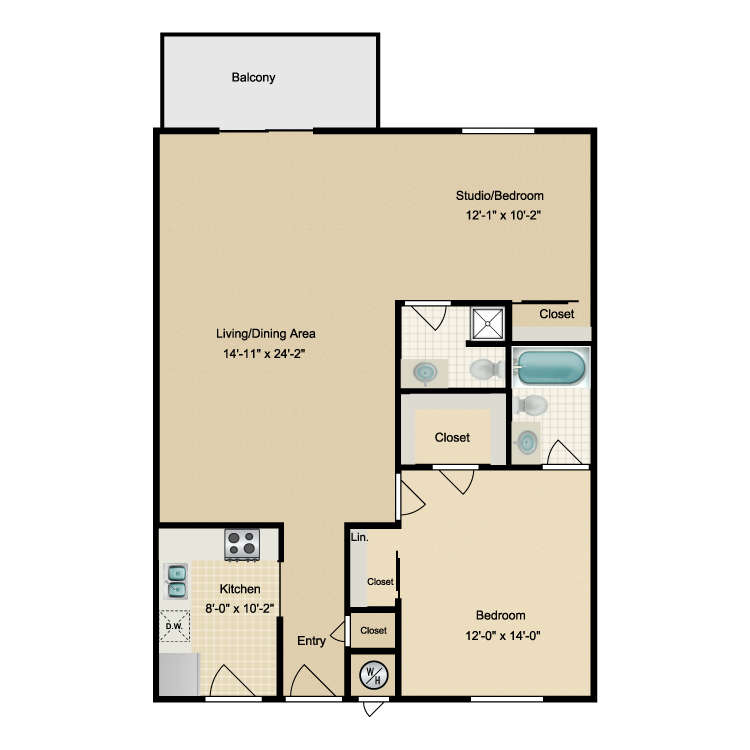 Floor plan image of Blue Moon