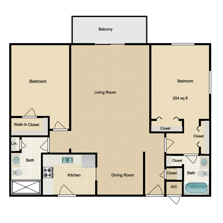 Floor plan image of Full Moon