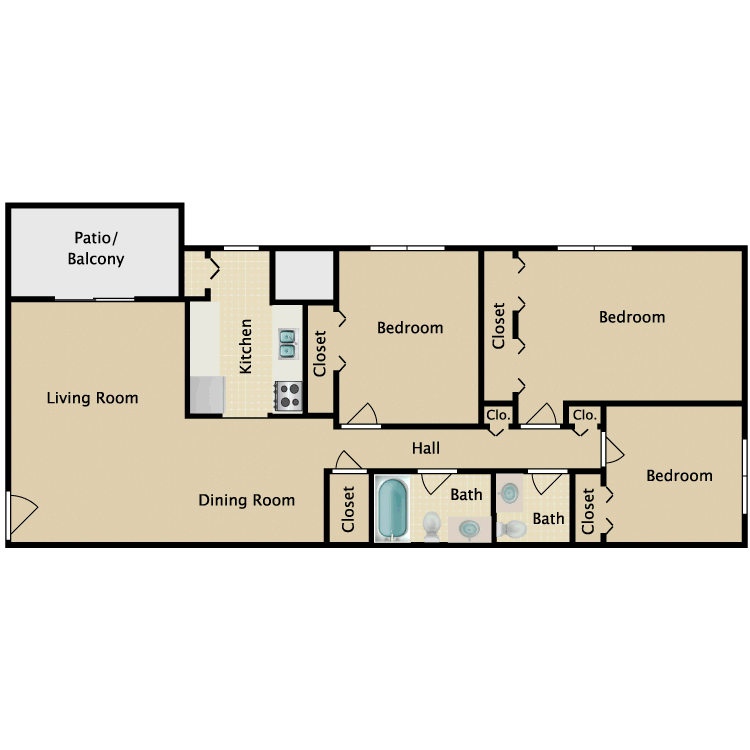 Floor plan image of The Lynford