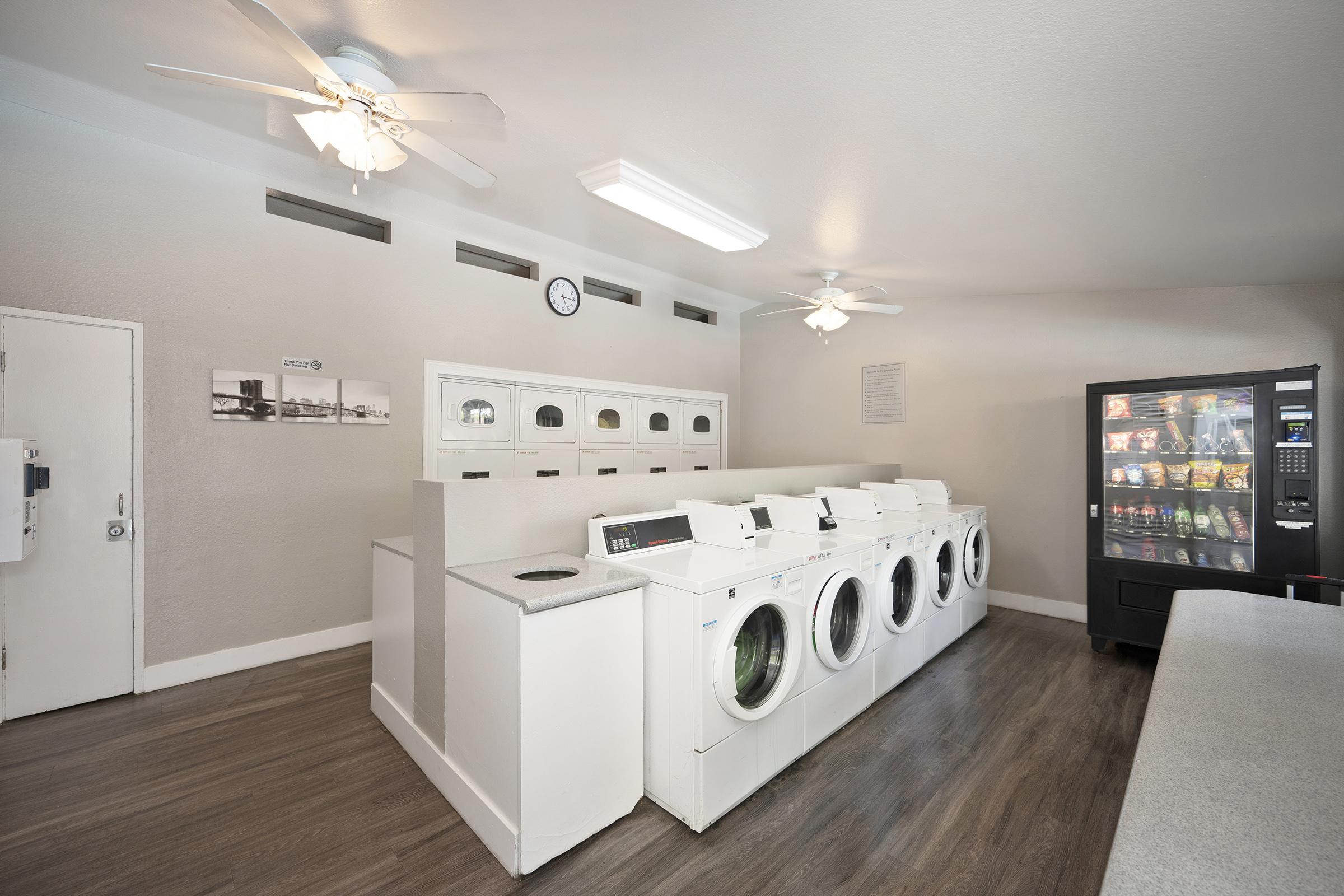 a large laundry room