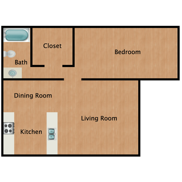 Floor plan image of A1