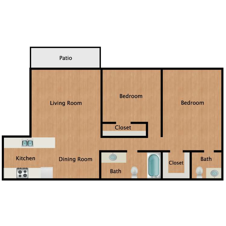 Floor plan image of B1