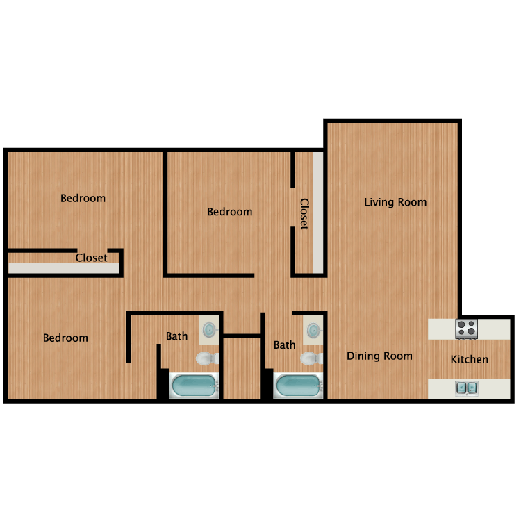 Floor plan image of C2