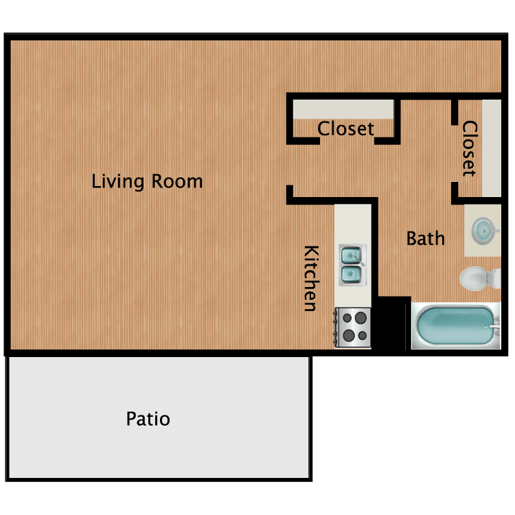 Floor plan image of E1
