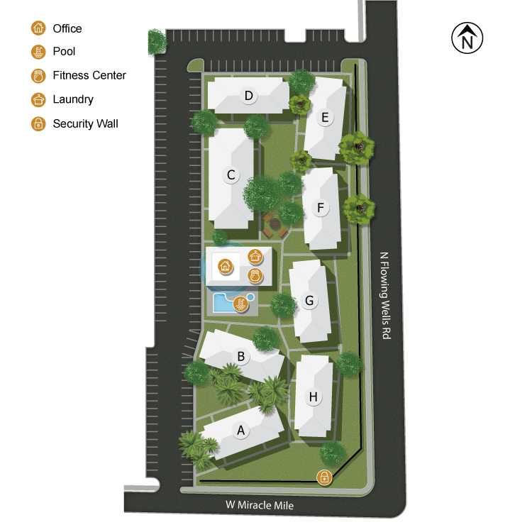 We make every effort to make our website accessible to anybody, especially those with disabilities. If you have question in terms of the relative location of an amenity or apartment home, please give us a call.