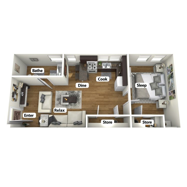 Floor plan image of Brannum Room