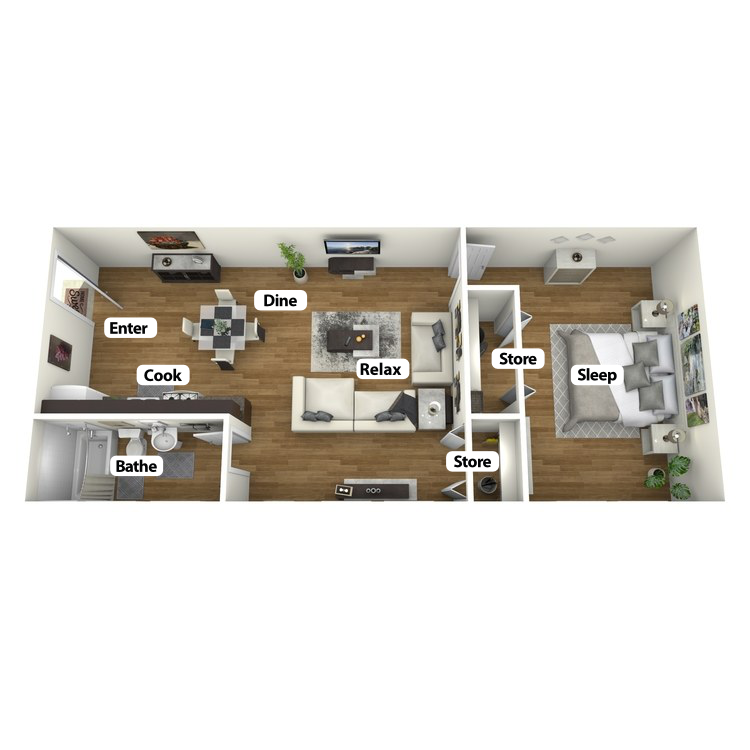 Floor plan image of Brydon Room