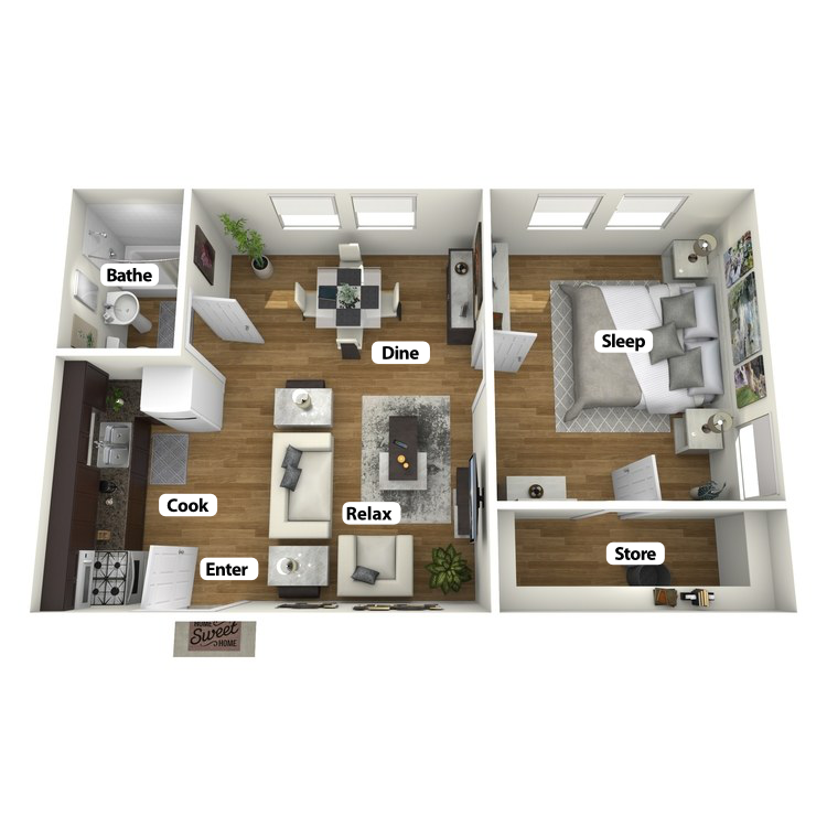 Floor plan image of Griggs Room