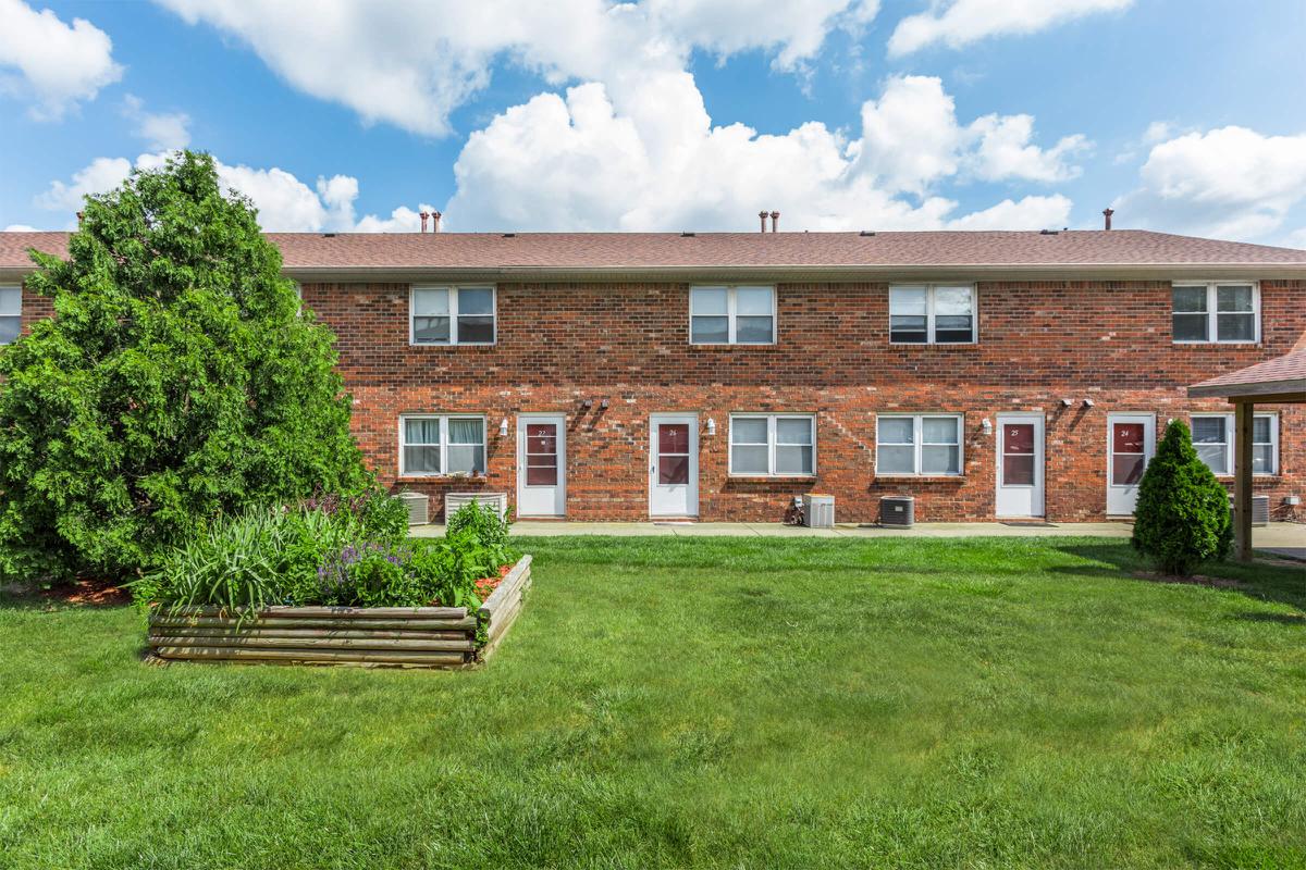 a large lawn in front of a house