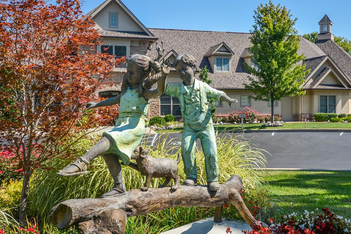 Orchard Village Apartments in Manchester, MO - Exterior 18.jpg