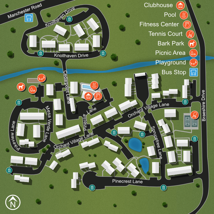 We make every effort to make our website accessible to anybody, especially those with disabilities. If you have question in terms of the relative location of an amenity or apartment home, please give us a call.
