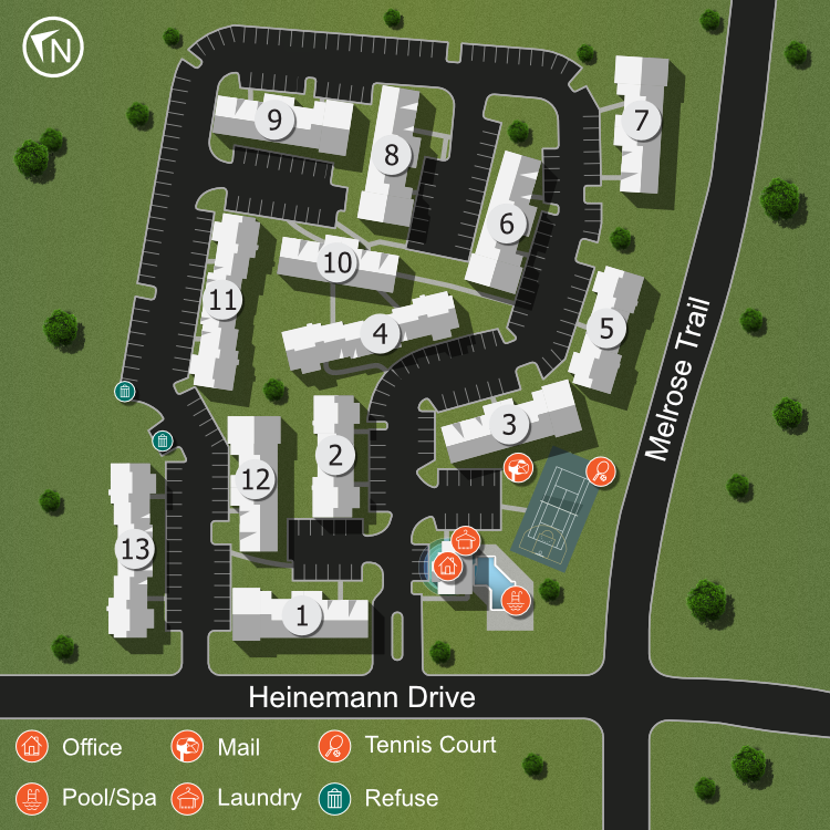 We make every effort to make our website accessible to anybody, especially those with disabilities. If you have question in terms of the relative location of an amenity or apartment home, please give us a call.