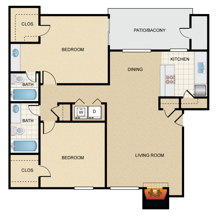 Floor plan image of B3