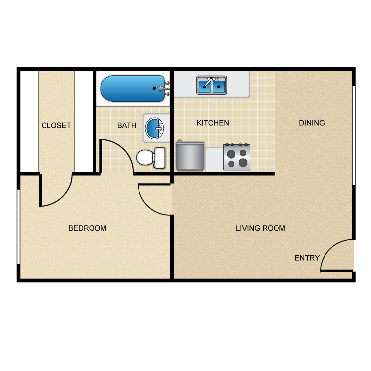Floor plan image of The Landing 1