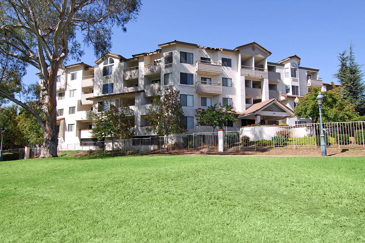 a large lawn in front of a house