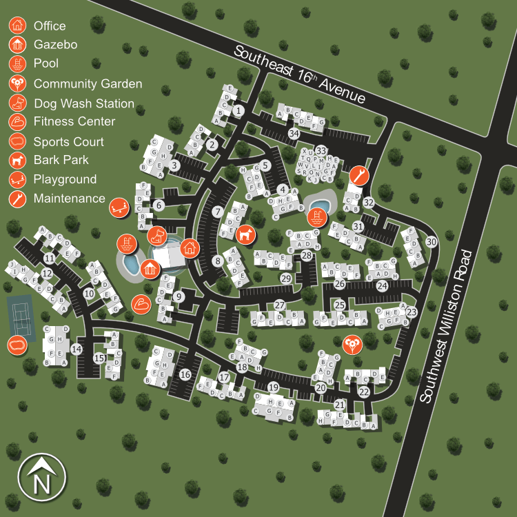 We make every effort to make our website accessible to anybody, especially those with disabilities. If you have question in terms of the relative location of an amenity or apartment home, please give us a call.