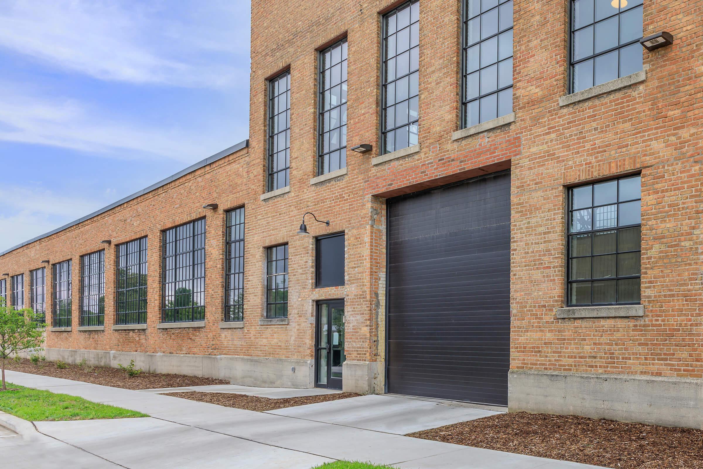 a large brick building