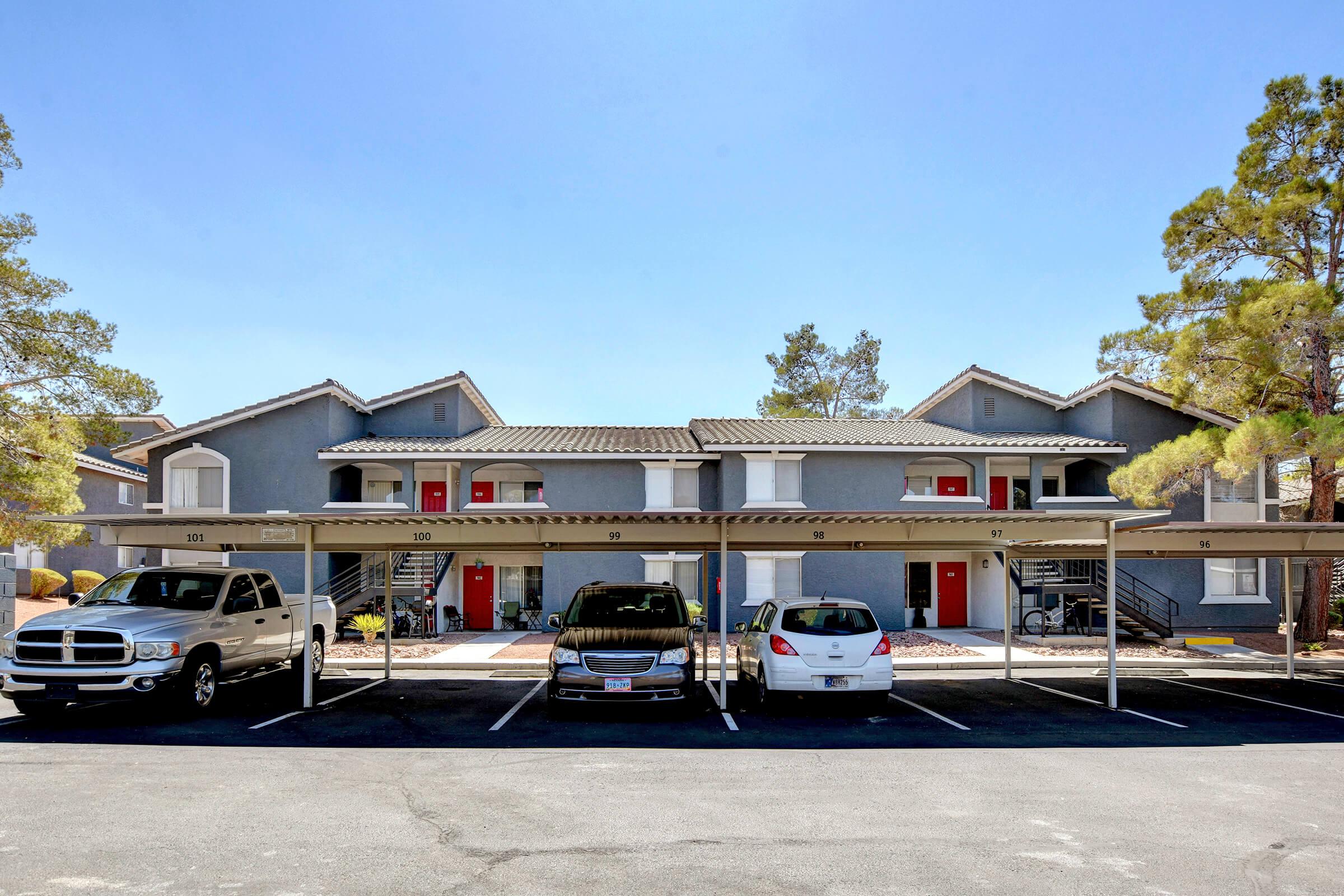 Ample Parking Here at Sunset Hills, Henderson, Nevada