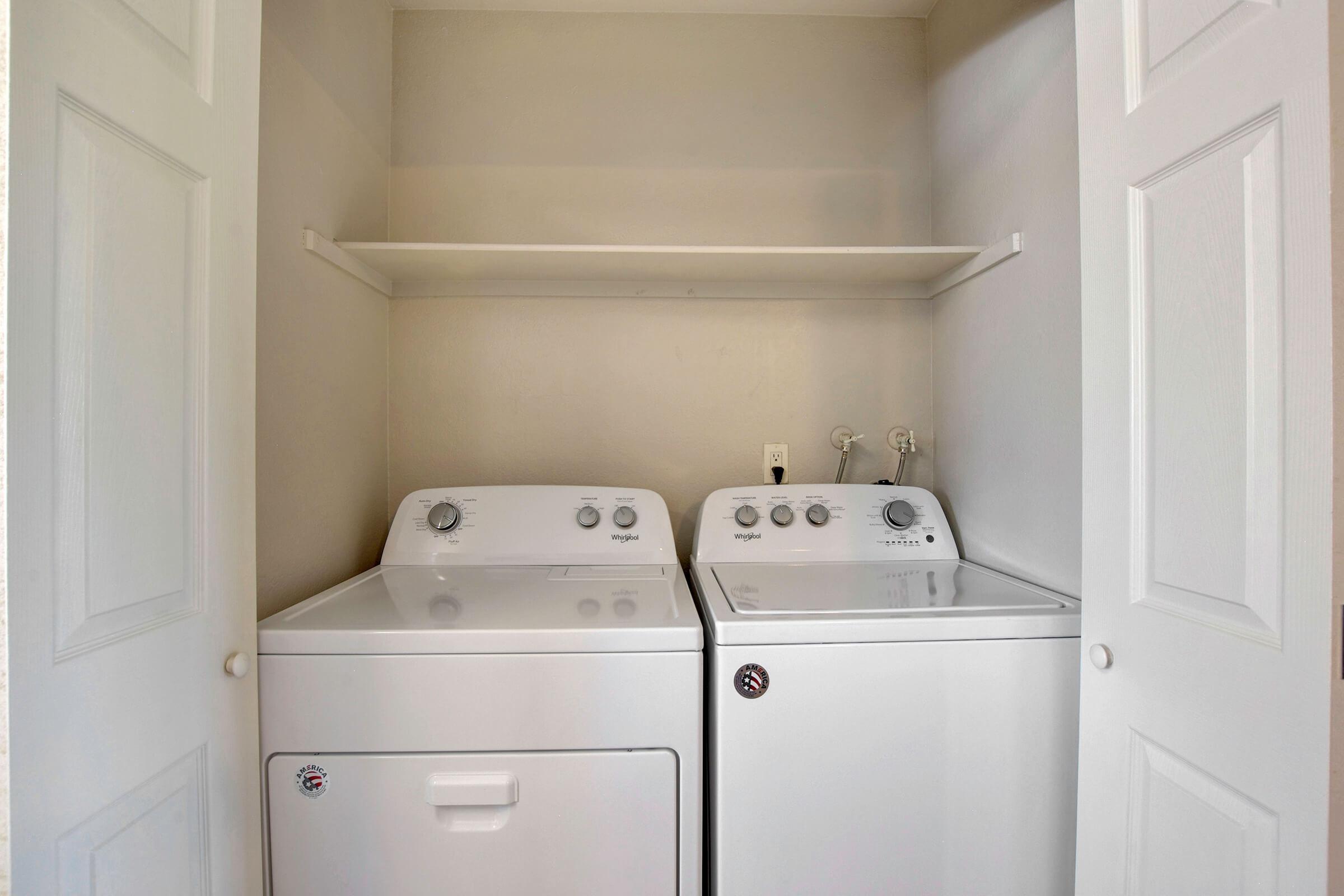 In Home Washer and Dryers at Sunset Hills, Henderson, Nevada