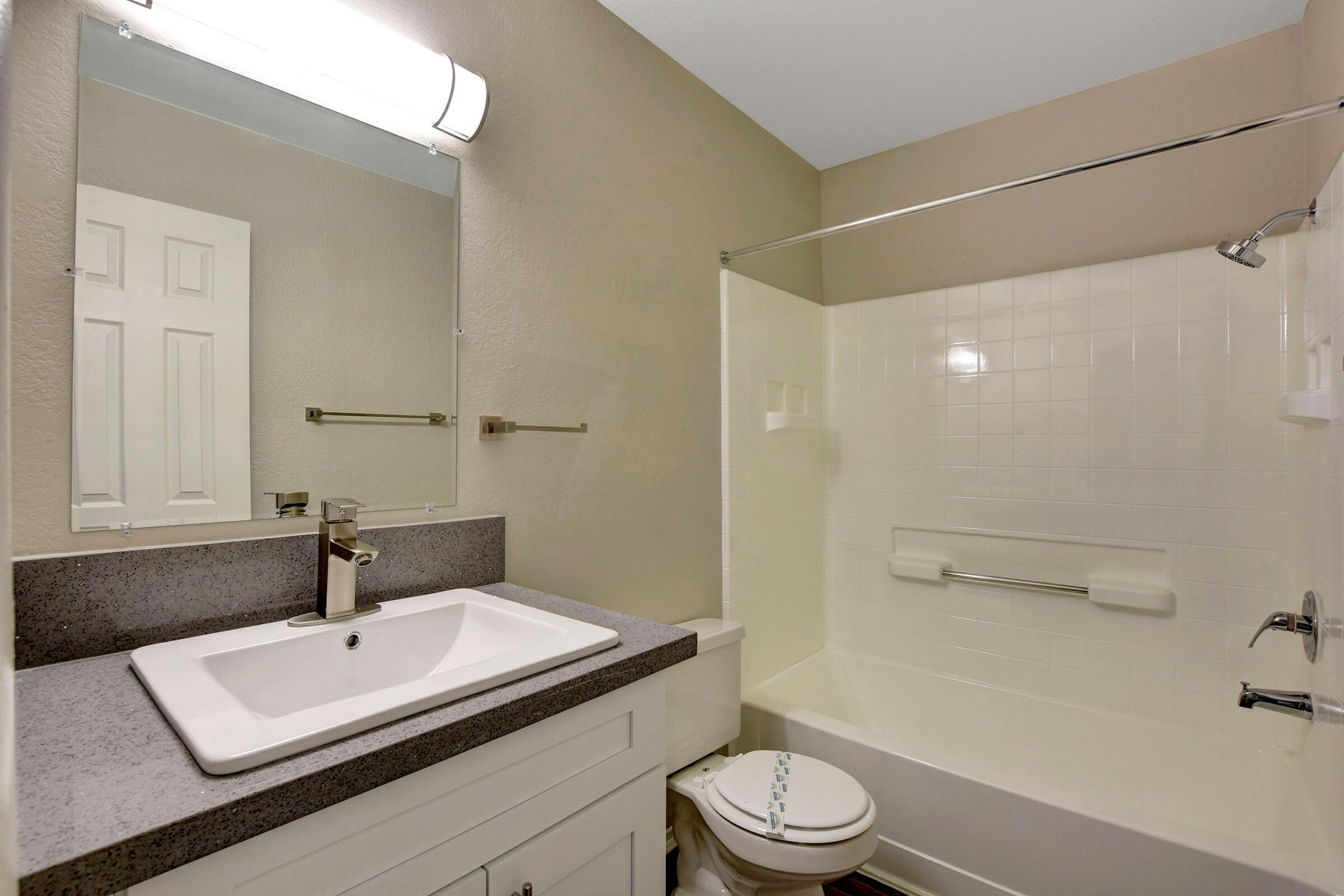 Sleek and Modern Bathrooms at Sunset Hills, Henderson, Nevada