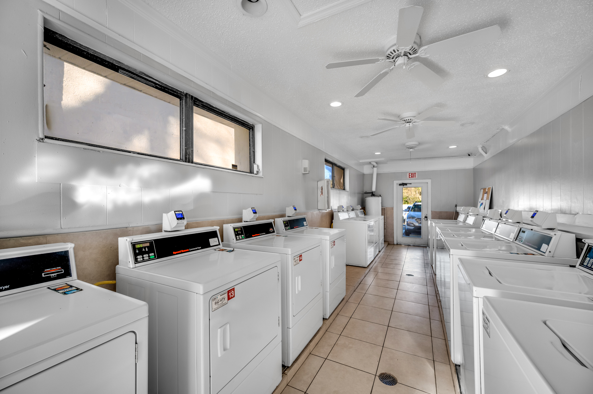 a kitchen with lots of counter space