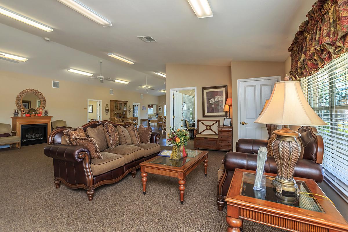 a living room filled with furniture and a fireplace