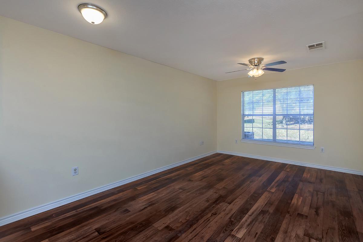a room with a wooden floor