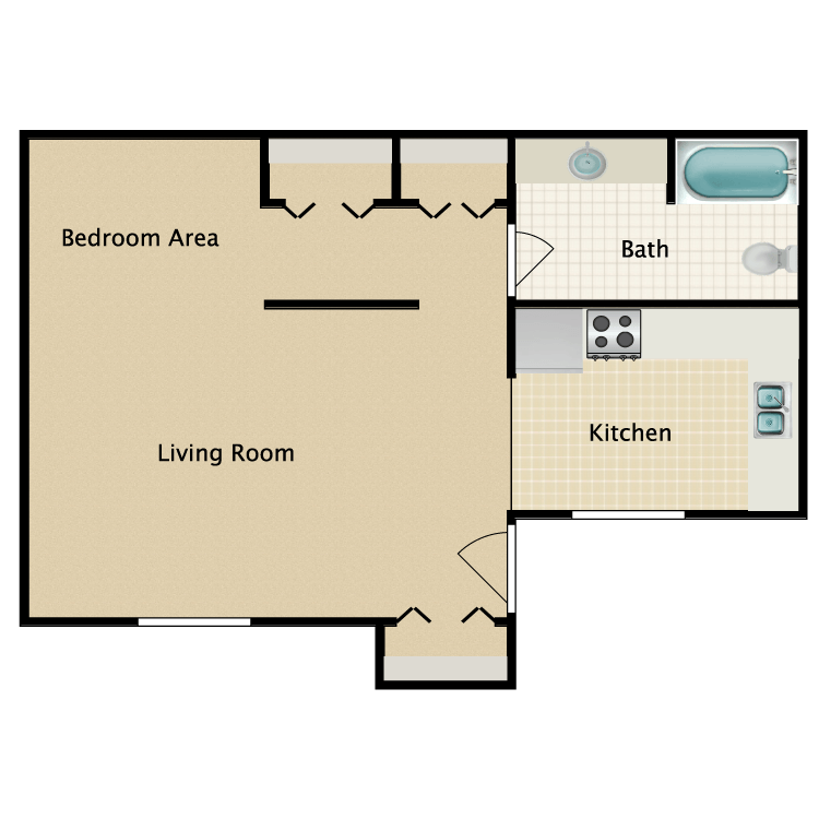 Floor plan image of Micro B
