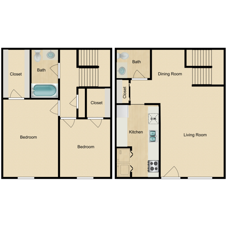 Floor plan image of B2