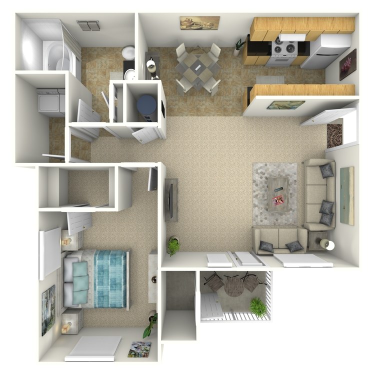 Floor plan image of 1A