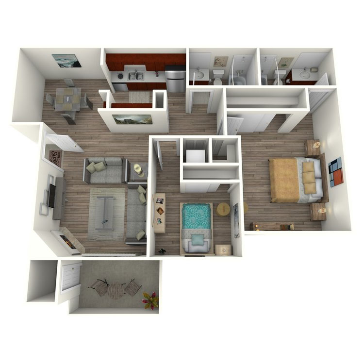 Floor plan image of Sage Contemporary