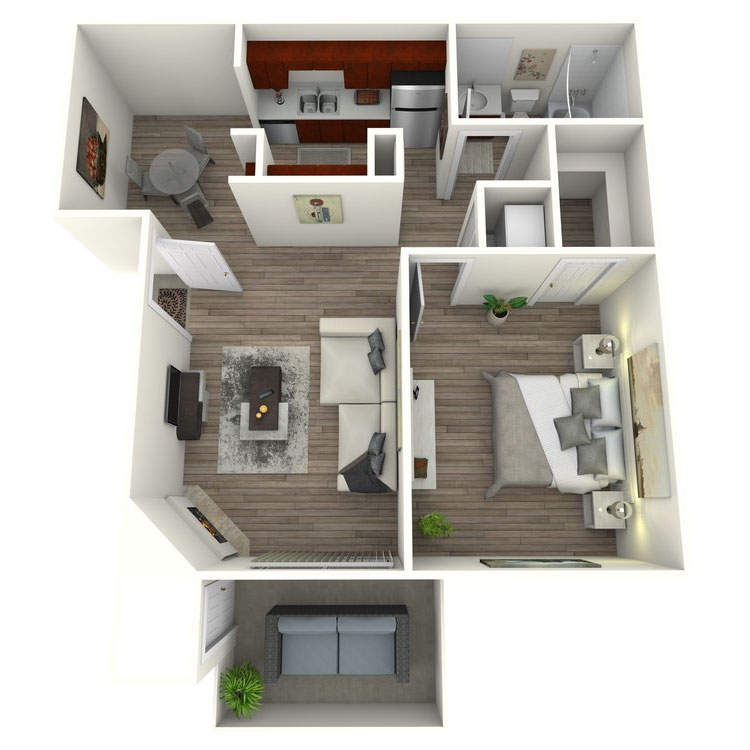 Floor plan image of Chaparral Contemporary
