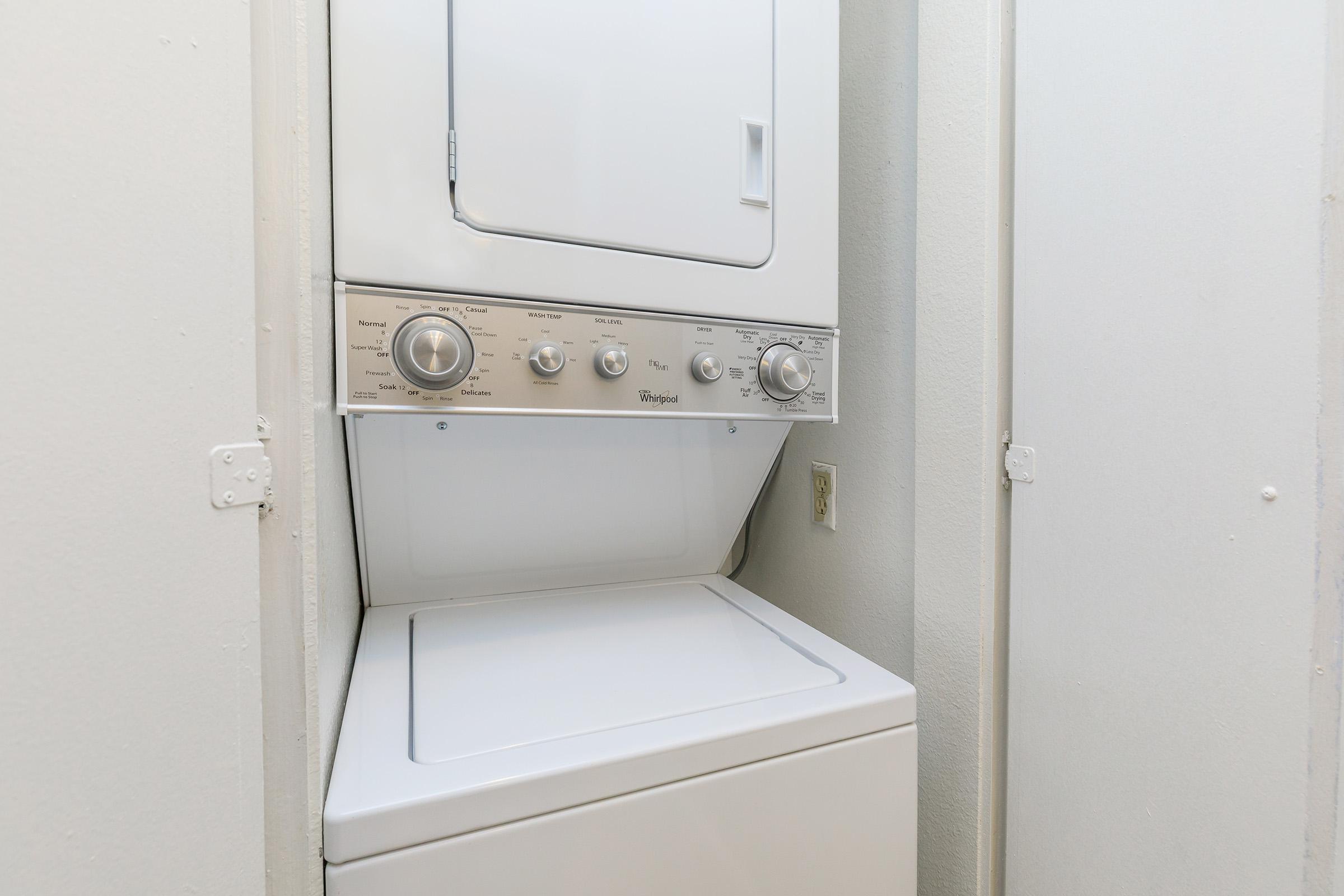 a close up of a white door