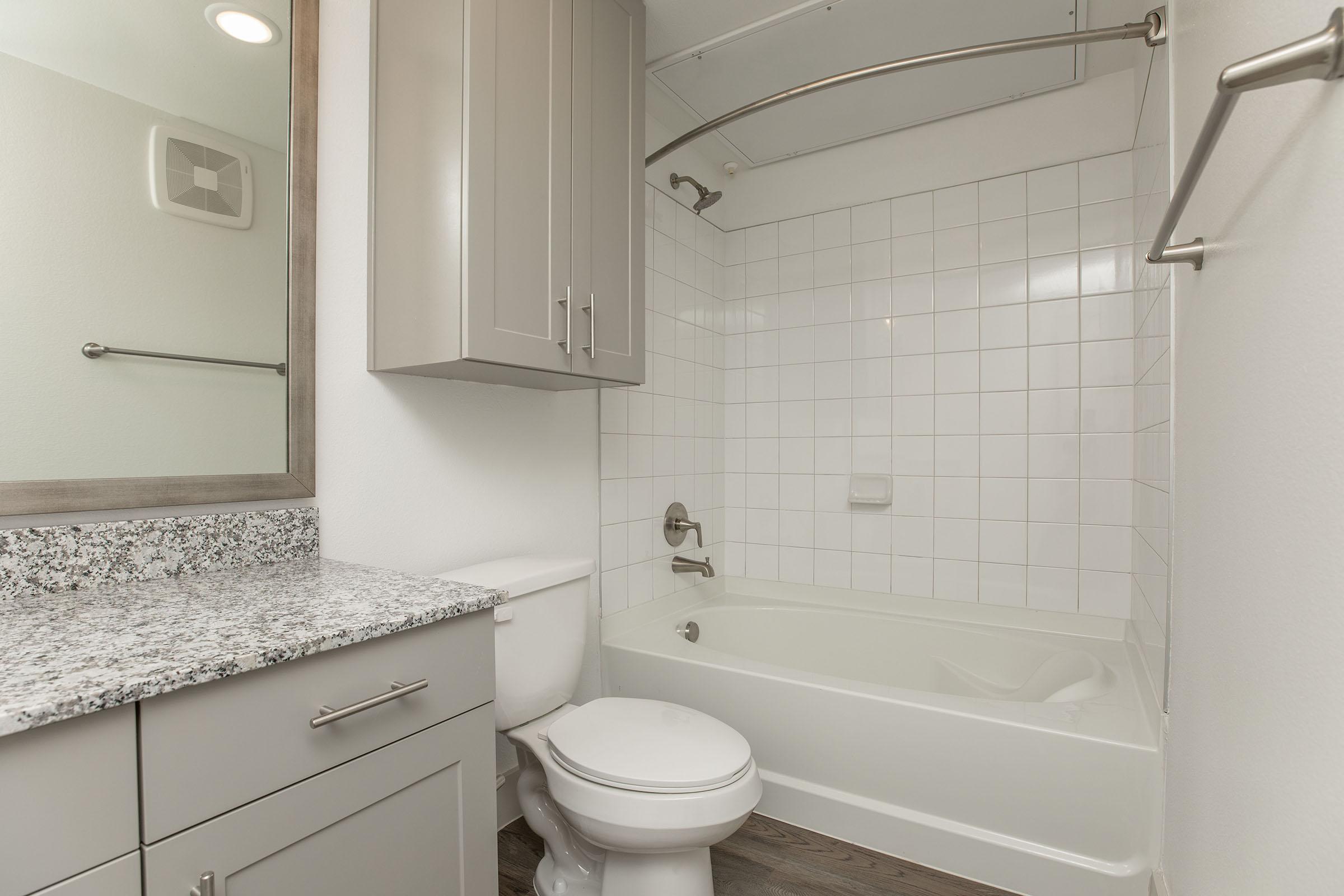 a close up of a shower in a small room