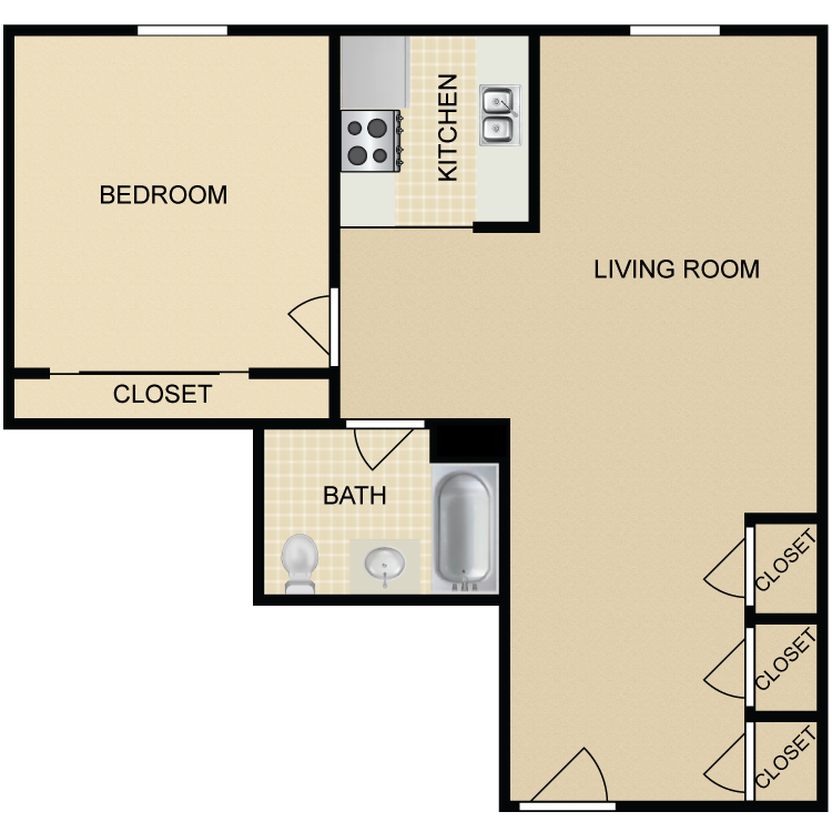 Floor plan image of A4