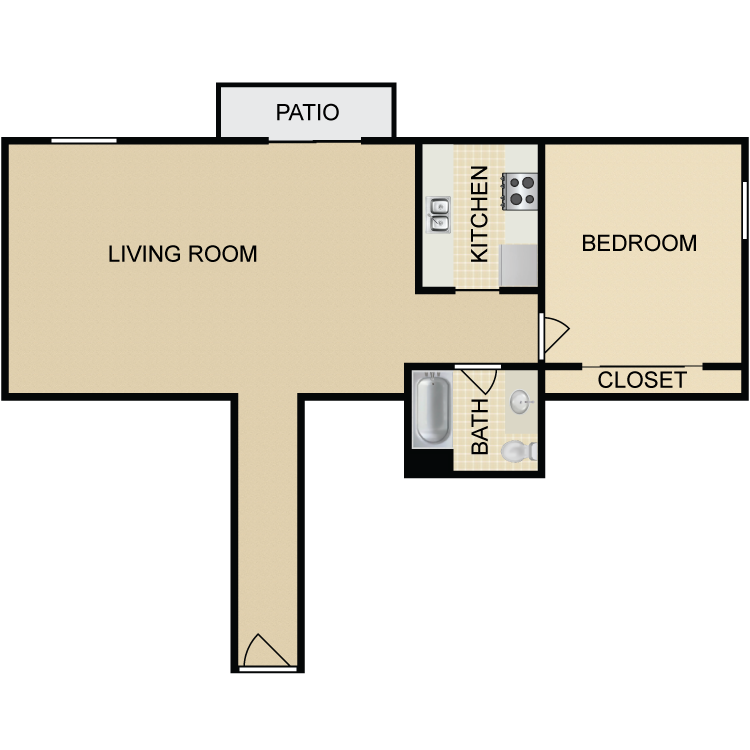 Floor plan image of A6
