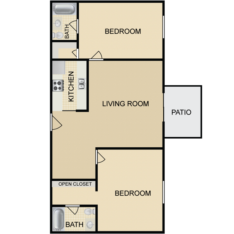 Floor plan image of B1